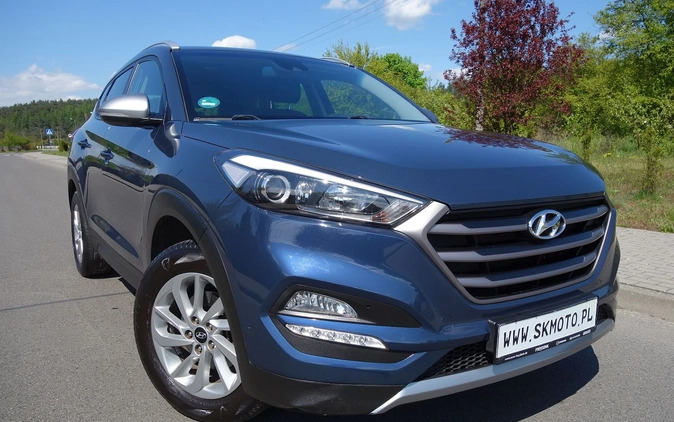 Hyundai Tucson cena 67900 przebieg: 153324, rok produkcji 2017 z Muszyna małe 704